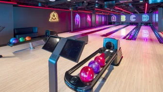 Bowling-Bahn