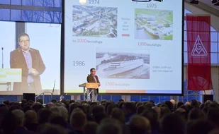 Betriebsversammlung der MEYER WERFT