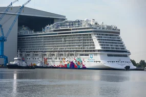World Dream beim Ausdocken