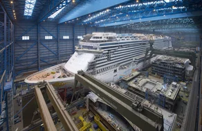 Jahresrückblick 2016 -Norwegian Joy - im Baudock